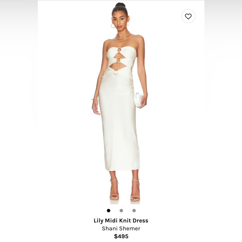 Lily Midi Knit Dress - Shani Shemer - From Revolve